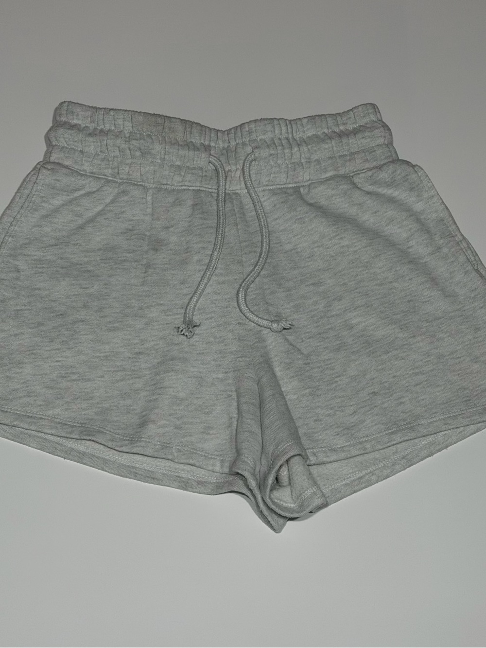 Bluenotes Light Gray Athletic Drawstring Shorts